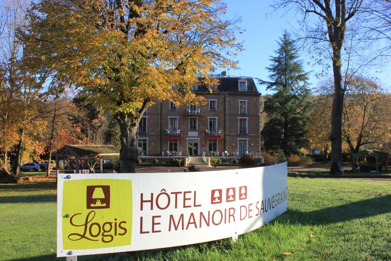 Logis Hotel & Restaurant - Le Manoir De Sauvegrain Saint-Lambert  Bagian luar foto